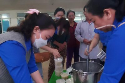 Hoạt động của Chi đoàn MNHH