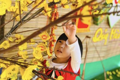 Tết đã đến với trường MNHH