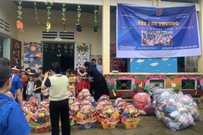 Thiện nguyện của mầm non Hoa Hồng