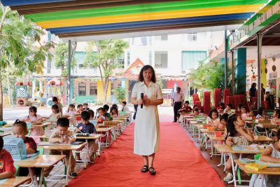 Hội thi “Bé khéo tay- Bé nhanh trí”