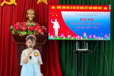 Hội thi “Kể chuyện về Bác Hồ” của các cháu Trường MN HOA HỒNG🌷